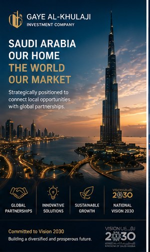Saudi Arabia Our Home, The World Our Market — connecting local opportunities with global partnerships